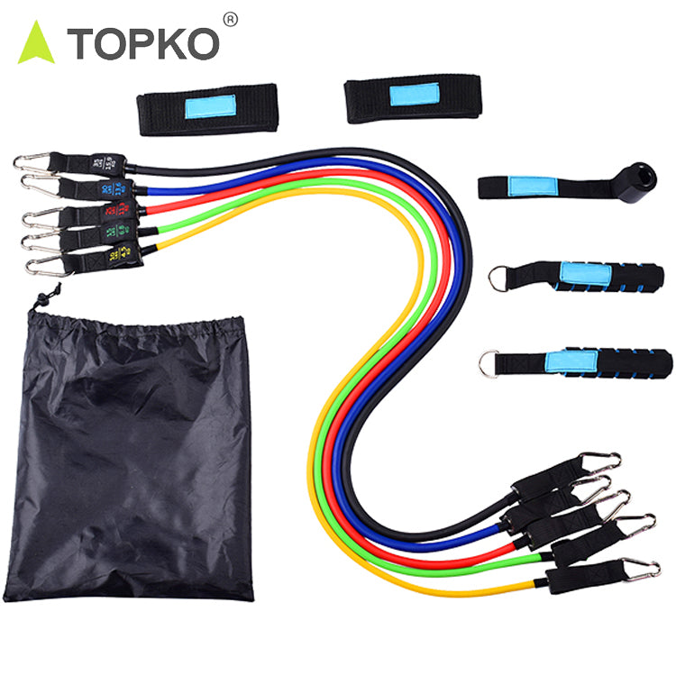 11 Pcs Resistance Tube Set