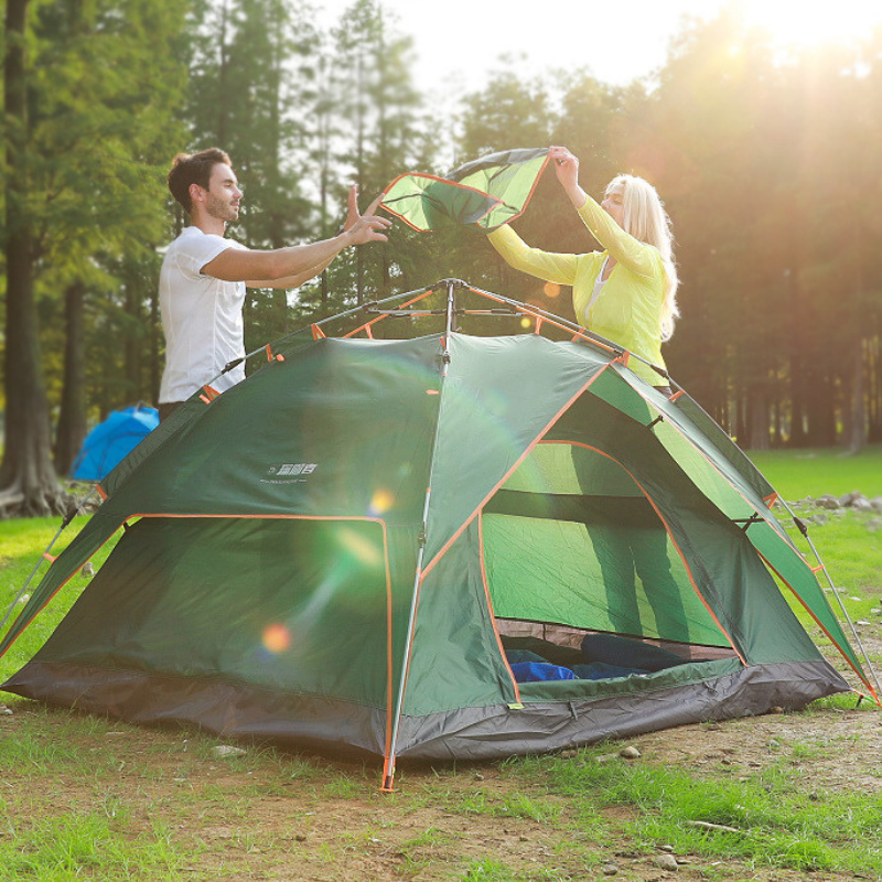 Ventilated Tent For Multi-Person Camping