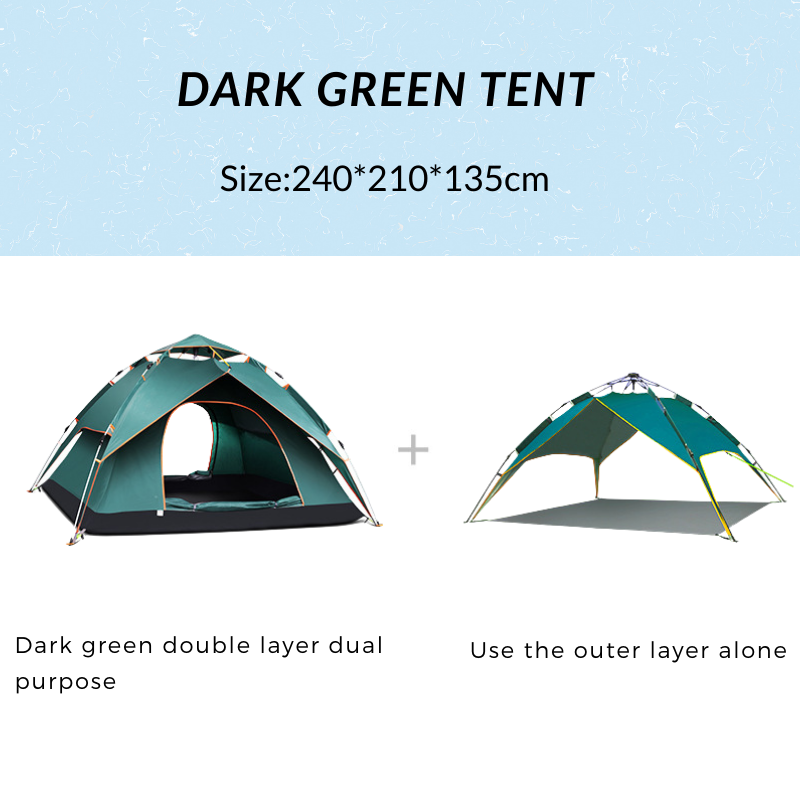Dark green Tent