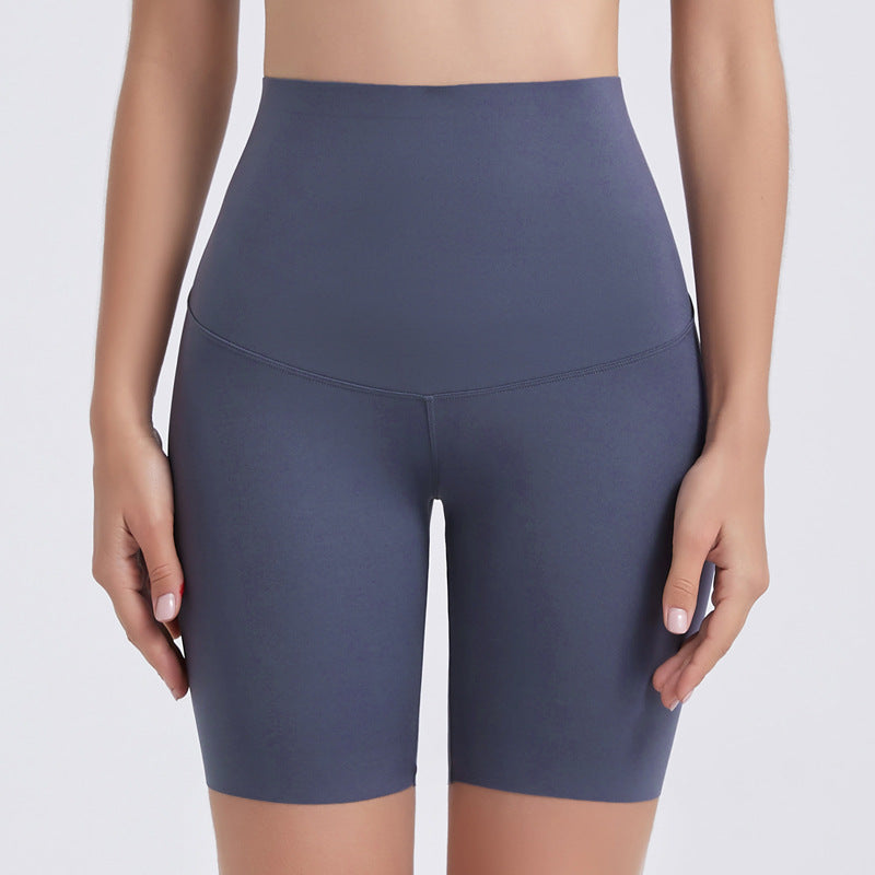 Women's High Waist Fitness Yoga Shorts Without Perspective