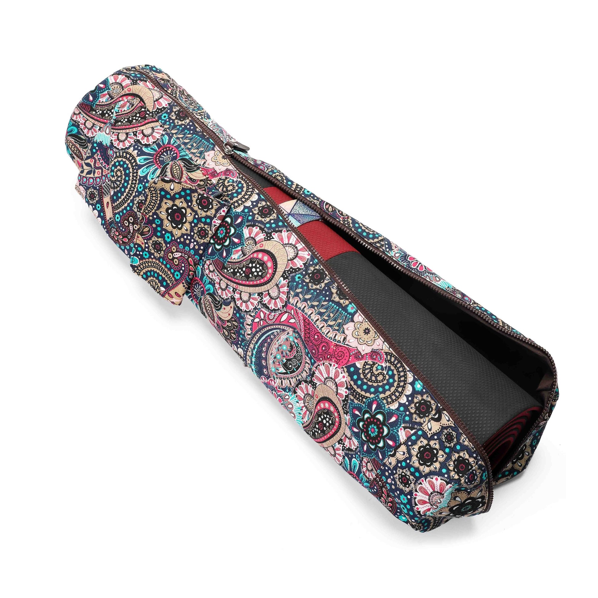 Full-Zip Exercise Yoga Mat Carry Bag for Women and Men