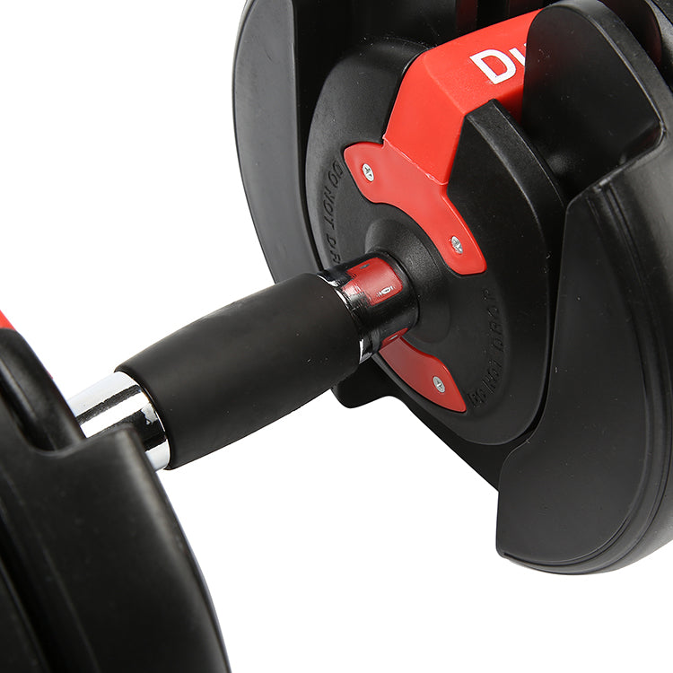 52.5LB Weights Gym Fitness Training Adjustable Dumbbell Set