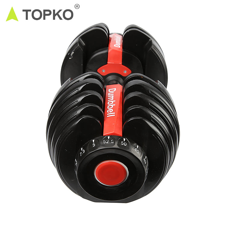 52.5LB Weights Gym Fitness Training Adjustable Dumbbell Set