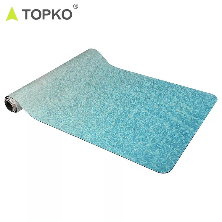 Suede Natural Rubber Yoga Mat