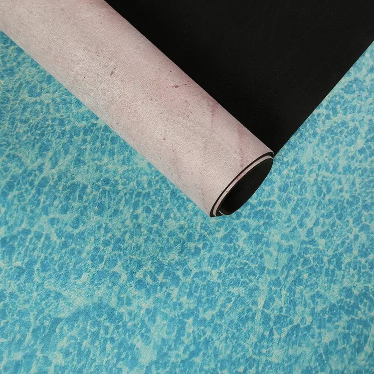 Suede Natural Rubber Yoga Mat
