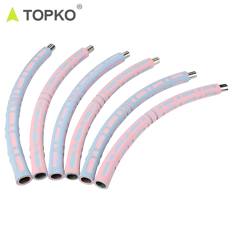 6-Section Steel Tube Hula Hoop Slimming Body