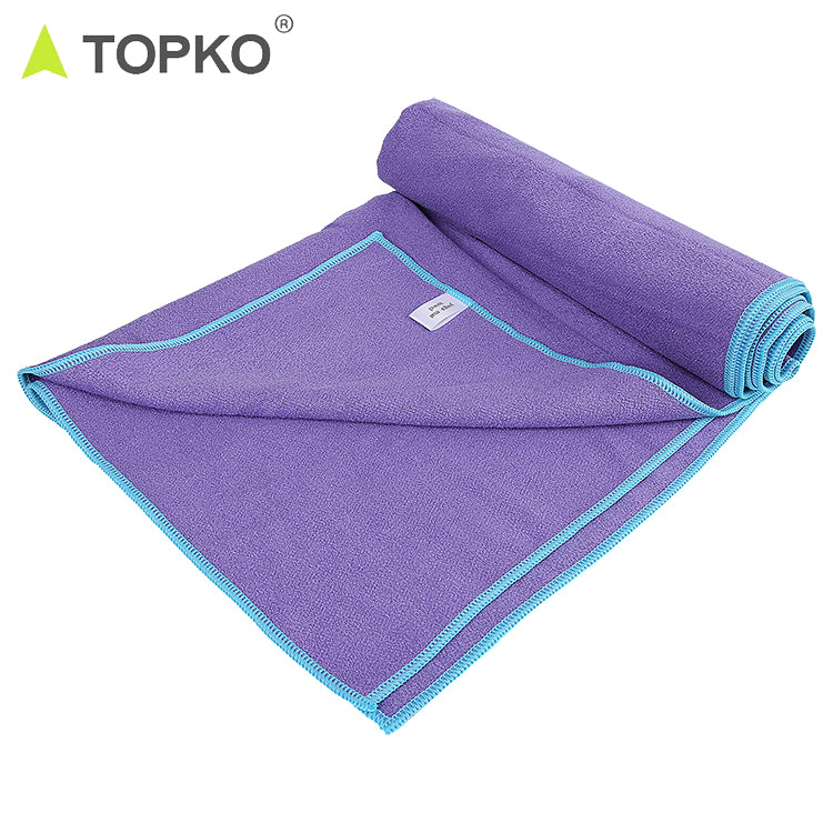 Microfiber yoga towel