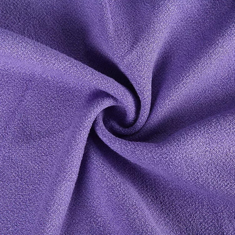 Fleece Printed Yoga Towel Without Silicone Dots