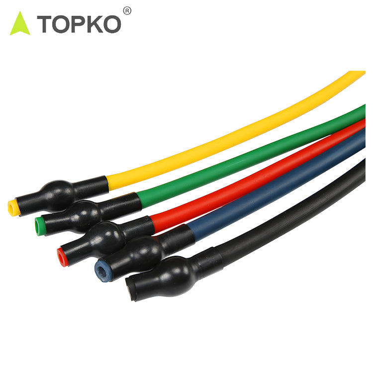 Private Label Exercise Fitness Indoor Resistance Band Set