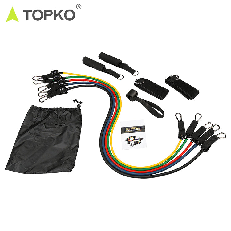 Private Label Exercise Fitness Indoor Resistance Band Set