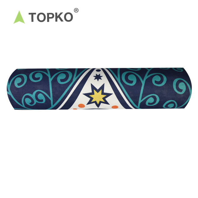 TOPKO Suede TPE yoga mat11