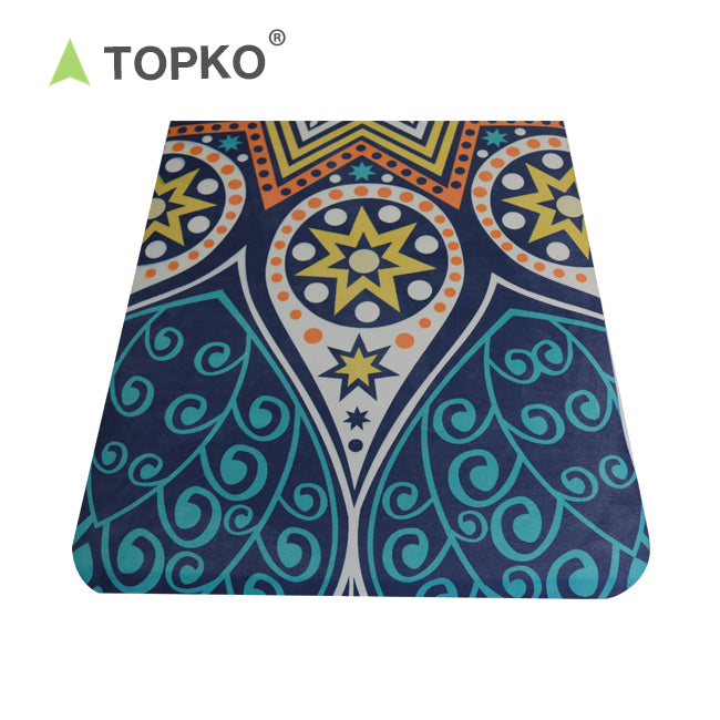 TOPKO Suede TPE yoga mat7