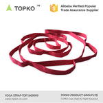 Yoga Strap, Multi-Loop Strap, 12 Loops Yoga Stretch Strap, Nonelastic Stretch Strap for Physical Therapy