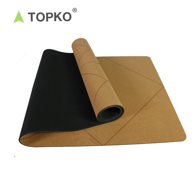 Cork Rubber Yoga Mat