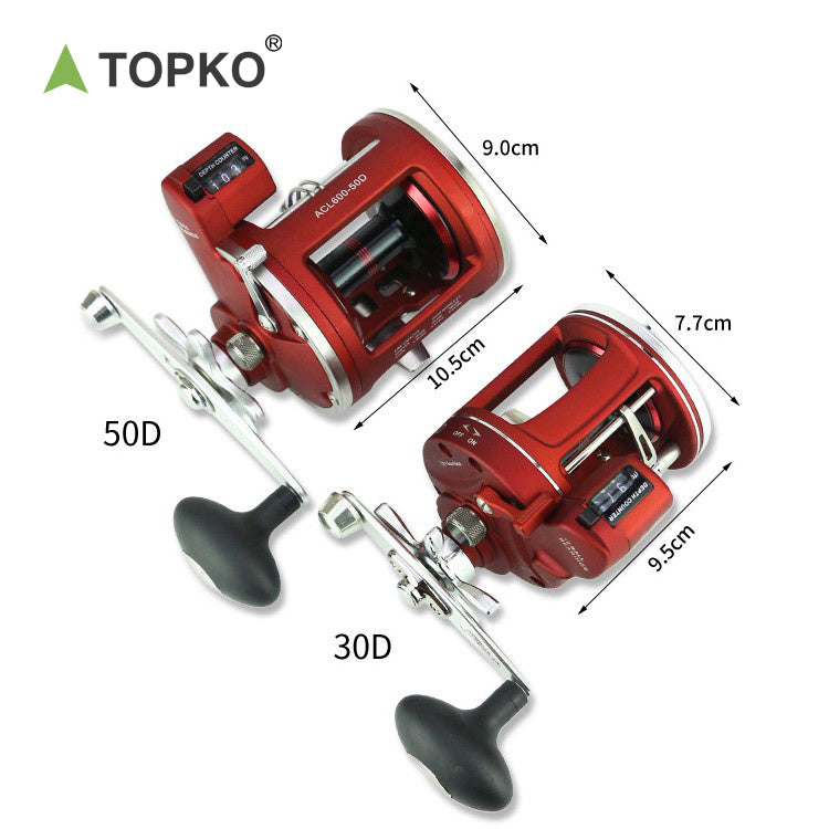 High Quality Salt Water Resistant Drum Fishing Reel