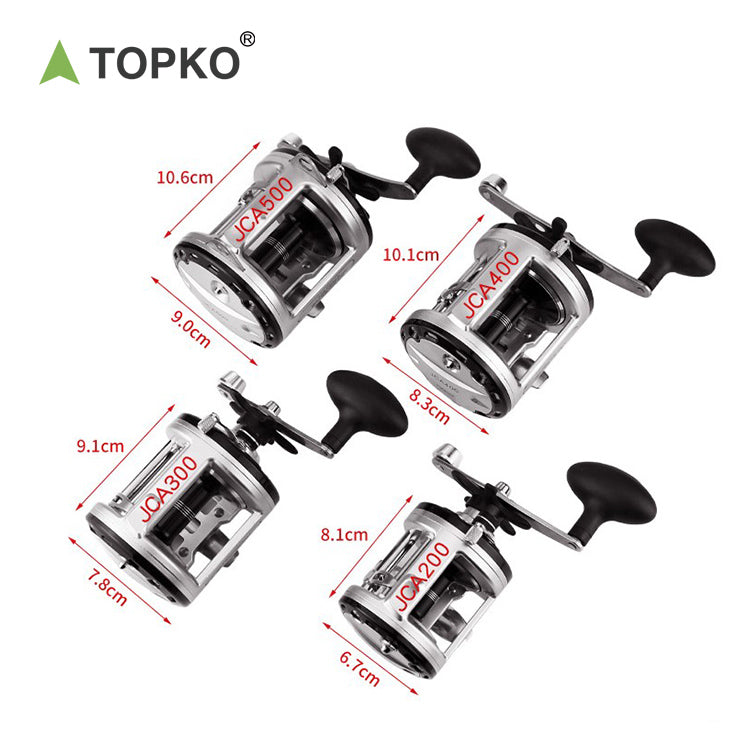 Durable And Strong Drum Fishing Reel