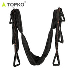 Aerial Yoga Swing Set - Yoga Hammock Swing - Trapeze Yoga Kit - 2 Extension Straps - Wide Flying Yoga Inversion Tool