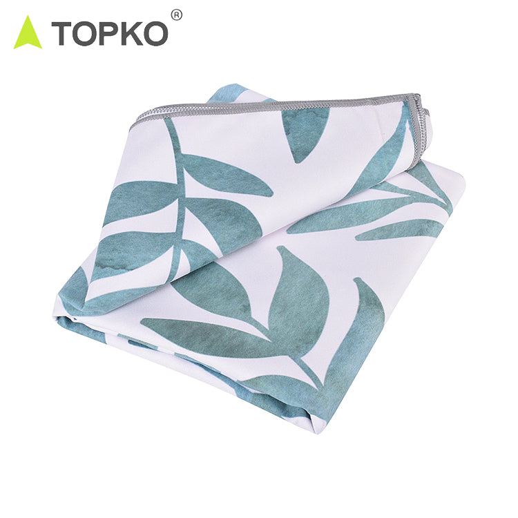 Fast dry microfiber yoga towel