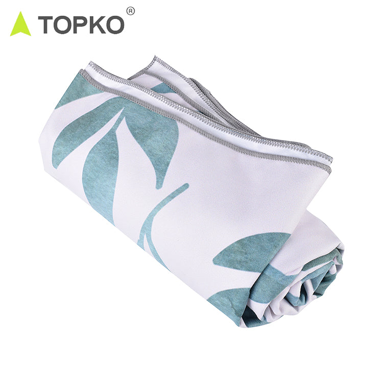 Fast dry microfiber yoga towel