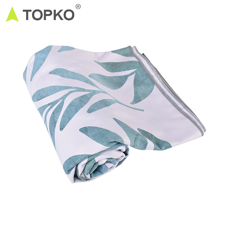 Fast dry microfiber yoga towel