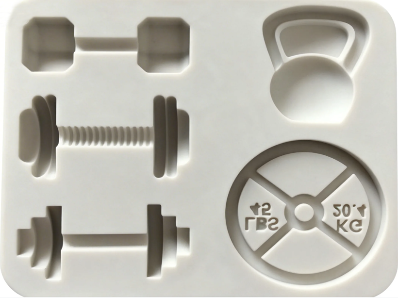 Custom Silicone Dumbbell Mold
