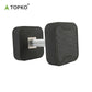 TOPKO Square Dumbbell Set with Anti-Slip Steel Handle