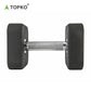 TOPKO Square Dumbbell Set with Anti-Slip Steel Handle