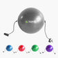 TOPKO Yoga Ball with Resistance Bands