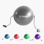 Yoga Ball with Resistance Bands