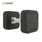 TOPKO Square Dumbbell Set with Anti-Slip Steel Handle