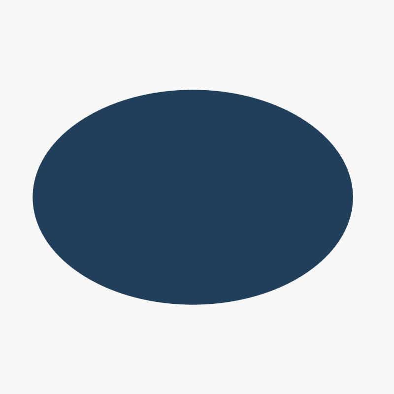 TOPKO High density Oval Yoga Mat