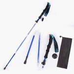 Carbon Aluminum Alloy Five-Section Combined Telescopic Trekking Pole