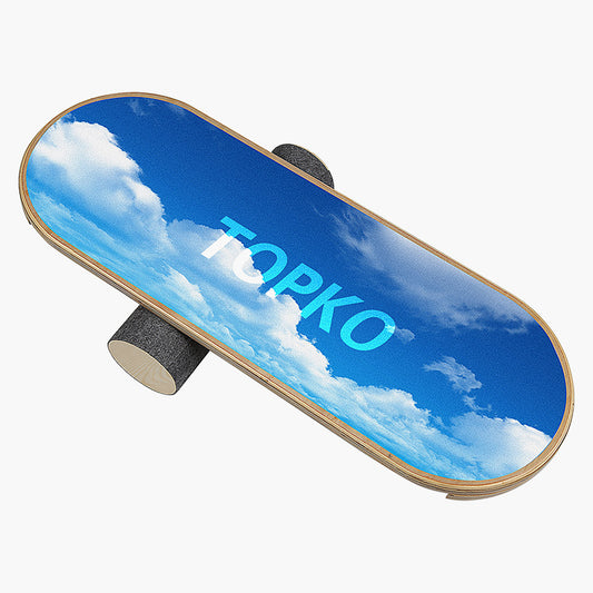 TOPKO Fashion Pofessional Wooden Balance Board