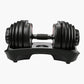 TOPKO 52.5LB Weights Gym Fitness Training Adjustable Dumbbell Set