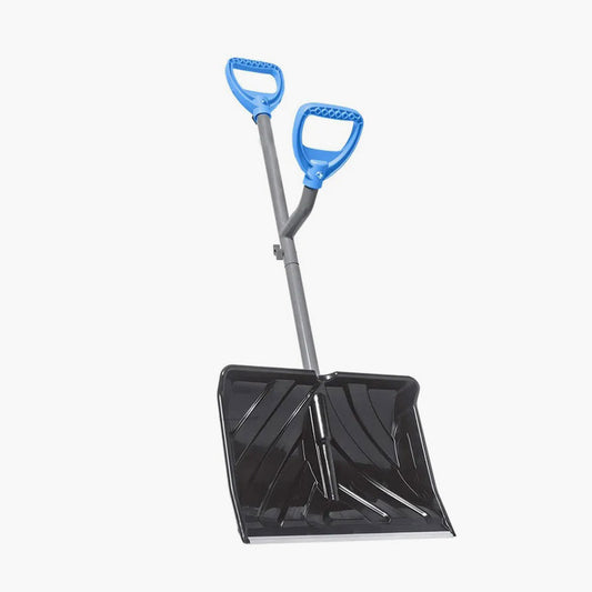 Reversible detachable snow shovel