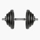 TOPKO Adjustable Dumbbells, Dumbbell Barbell 2 in 1