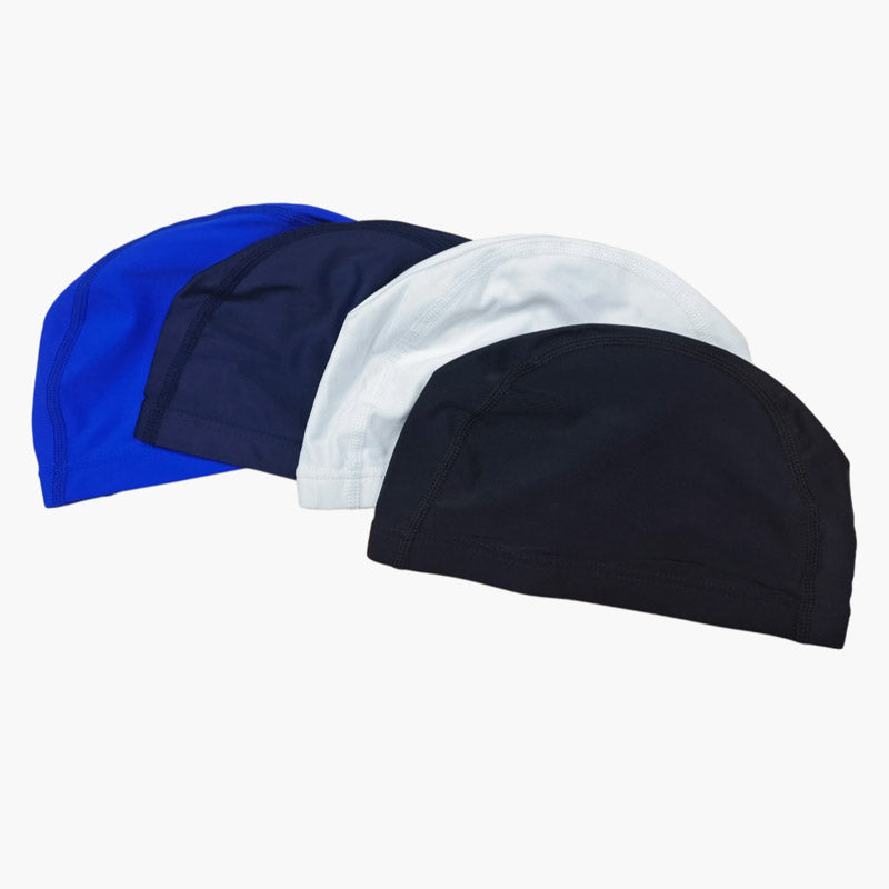 Fabric swimming cap