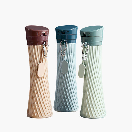 Silicone foldable water bottle