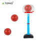 Children's toy five-speed adjustable basketball stand