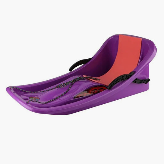Thickened wear-resistant snowmobile