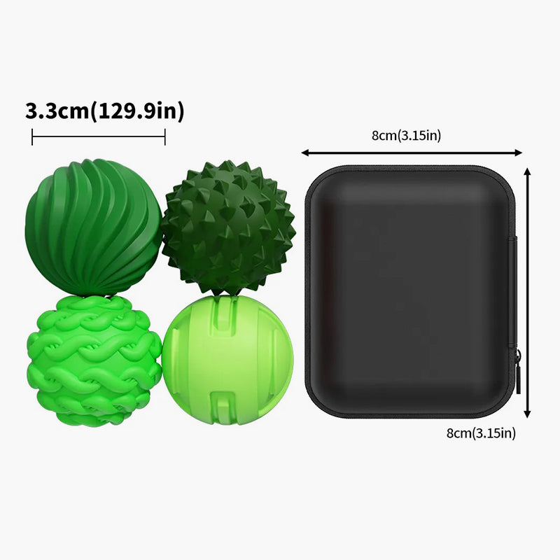Silicone massage ball