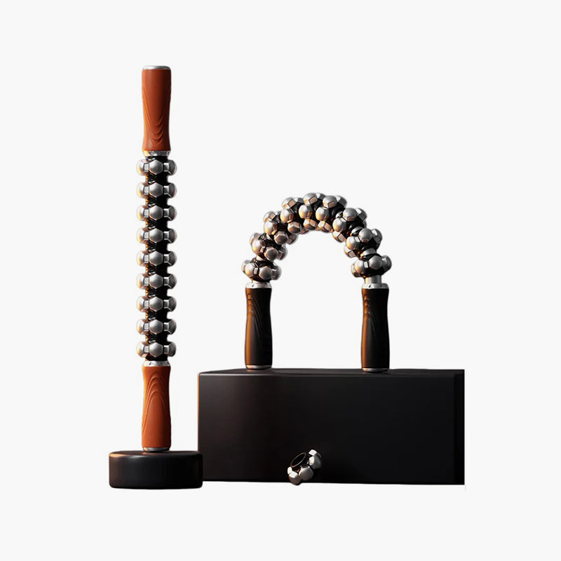 Flexible massage stick