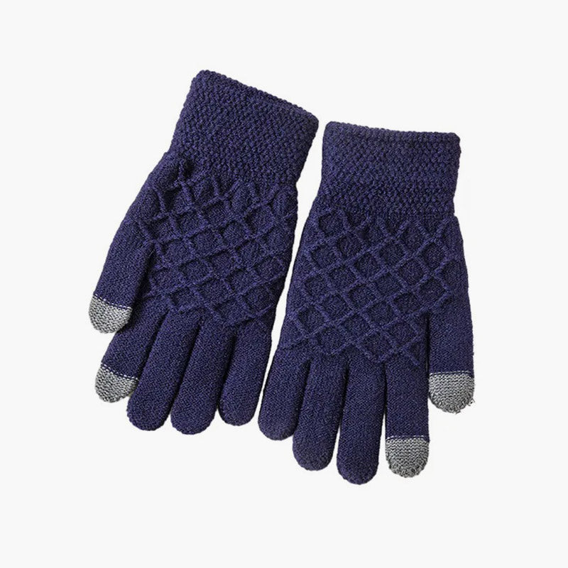 Men's touchscreen gloves