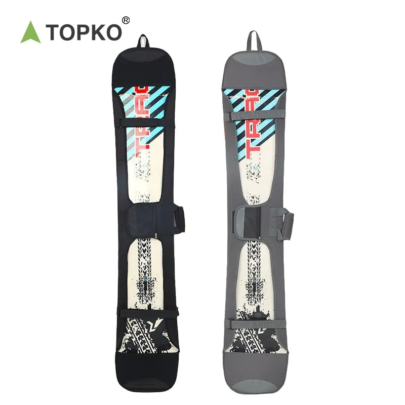 Skiing board backpack