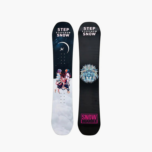 Double-board snowboard