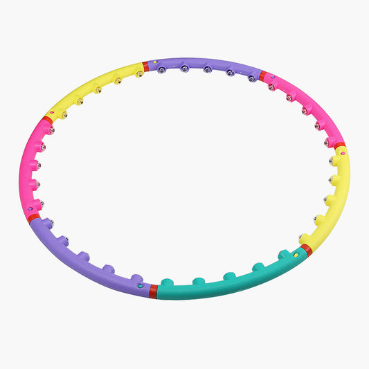 TOPKO Seven-section color hula hoop exercise slimming set for yoga exercise