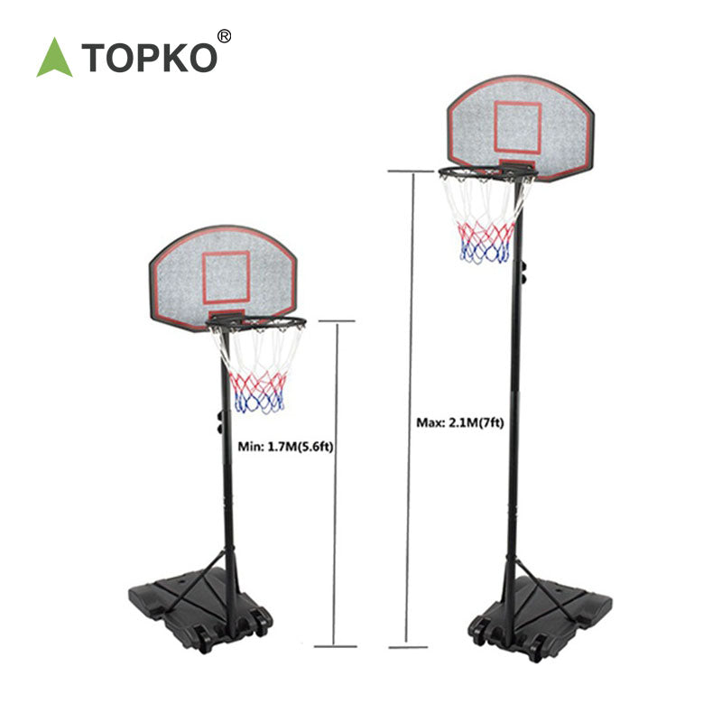 Training basketball hoop