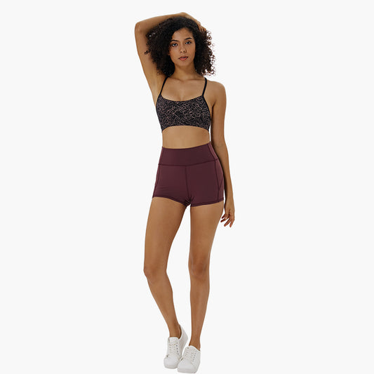TOPKO Yoga Shorts Running Sports Shorts for women