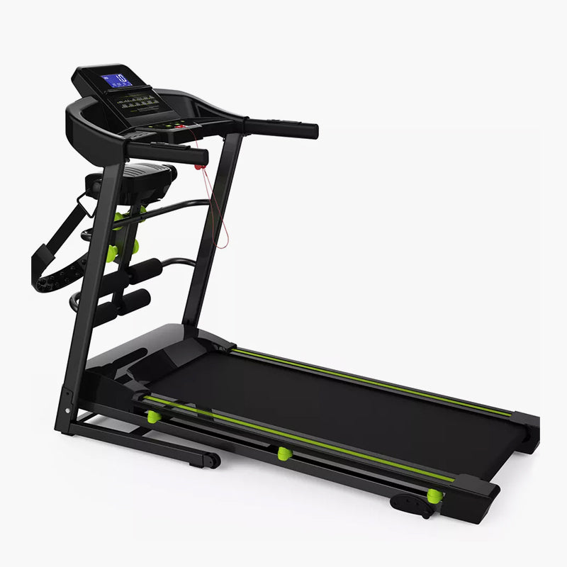TOPKO 0.6HP Home Treadmill with LCD Blue Backlit Display and Manual Incline
