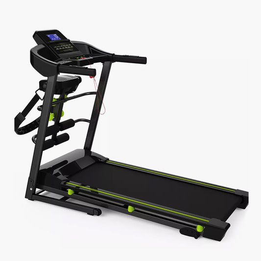 TOPKO 0.6HP Home Treadmill with LCD Blue Backlit Display and Manual Incline